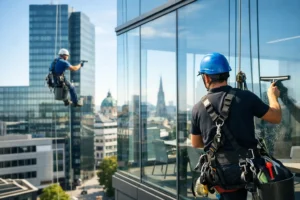 Fensterreinigung für Bürogebäude Wien richtig planen