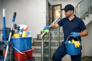 Stiegenhausreinigung für Hausverwaltungen in Wien